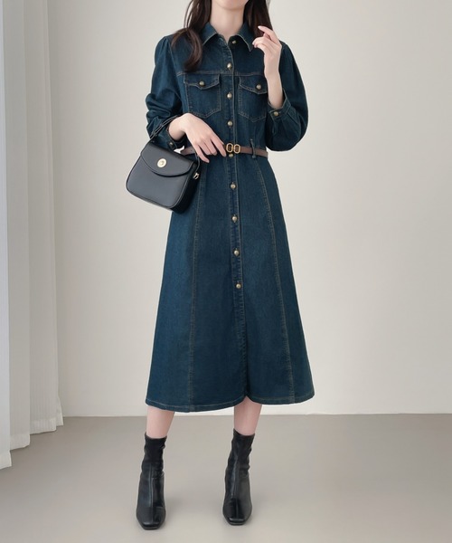 emi+ ワンピース デニムシャツワンピース : ZOZOTOWN Yahoo!店
