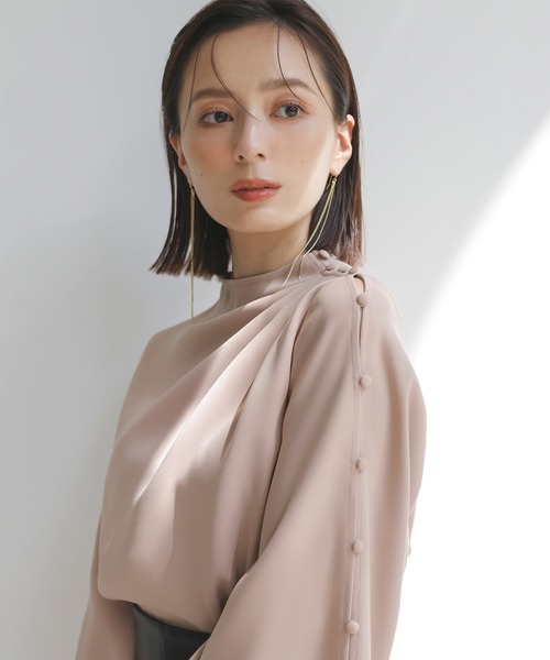 anuans（アニュアンス） ピアス SLV925 ロングチェーンピアス