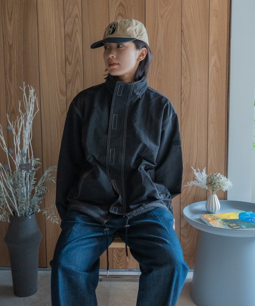 INTER FACTORY ブルゾン ジャンバー ニシルル - stitch nylon