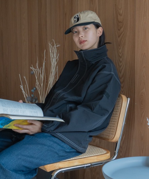 INTER FACTORY ブルゾン ジャンバー ニシルル - stitch nylon