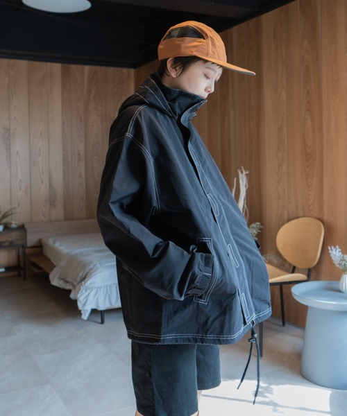 INTER FACTORY ブルゾン ジャンバー ニシルル - stitch nylon