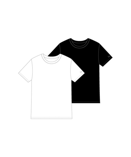 tシャツ ニューエラレディース 半袖Tシャツ 2パック2枚組 コットン レディース