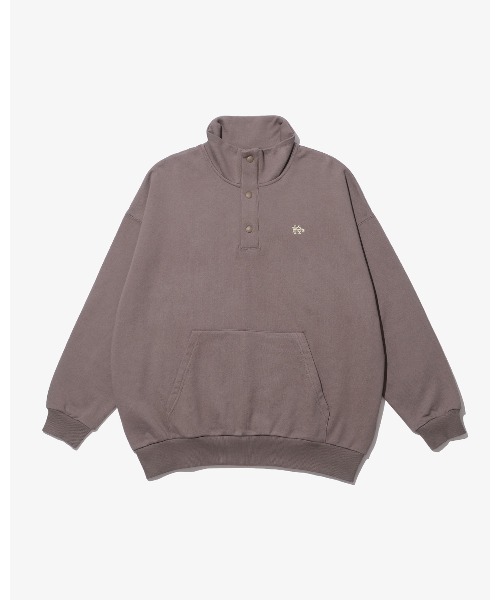 KEBOZ トレーナー スウェット SMALL EFG SNAP BUTTON SWEAT