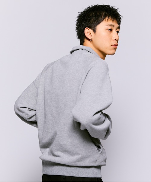 THE BOLDMAN トレーナー スウェット Halfzip Raglan Sweat / ハーフ