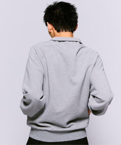 THE BOLDMAN トレーナー スウェット Halfzip Raglan Sweat / ハーフ