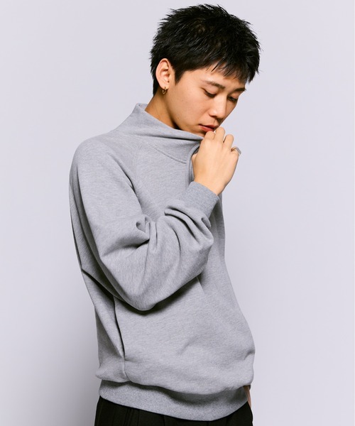 THE BOLDMAN トレーナー スウェット Halfzip Raglan Sweat / ハーフ