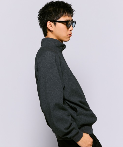 THE BOLDMAN トレーナー スウェット Halfzip Raglan Sweat / ハーフ