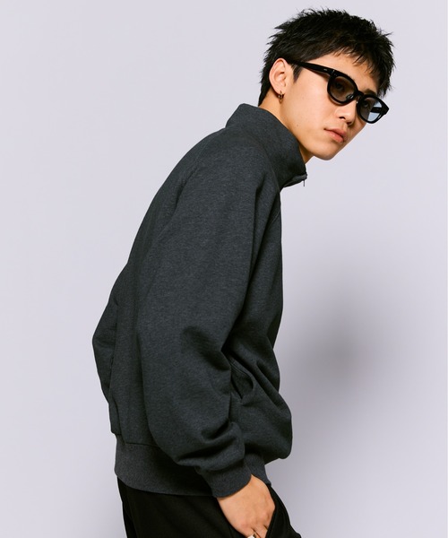THE BOLDMAN トレーナー スウェット Halfzip Raglan Sweat / ハーフ