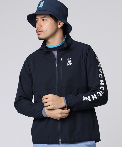 【サイコバニー】値下！！ウィンドブレーカー Psycho Bunny ブルゾン アウター 「GOLF」ポケッタブル ウィンド