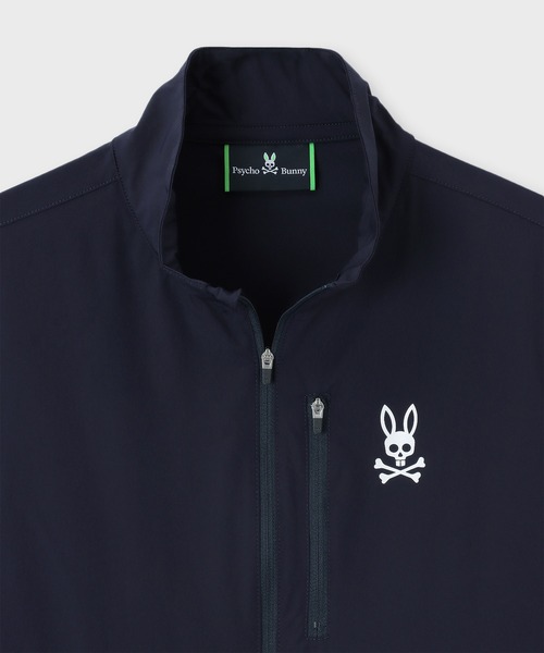 【サイコバニー】値下！！ウィンドブレーカー Psycho Bunny ブルゾン アウター 「GOLF」ポケッタブル ウィンド