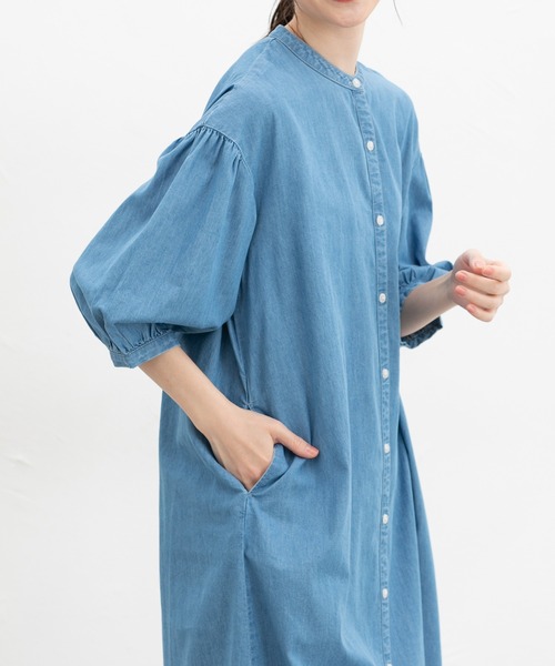 バーバリーデニムワンピース 7分袖 Honeys ワンピース 7分袖デニムワンピース : ZOZOTOWN Yahoo!店