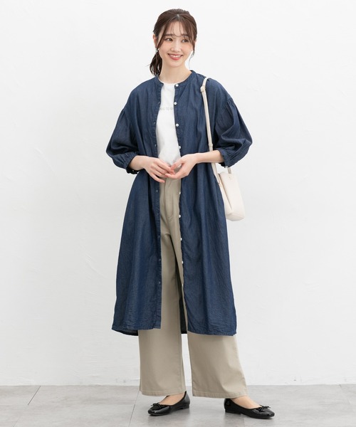 Honeys ワンピース 7分袖デニムワンピース : ZOZOTOWN Yahoo!店