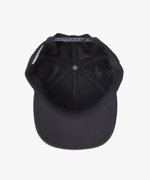 override キャップ 帽子 OVERRIDE RUBBER LOGO VENTED SB CAP