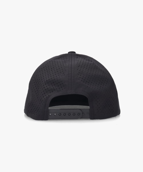 override キャップ 帽子 OVERRIDE RUBBER LOGO VENTED SB CAP