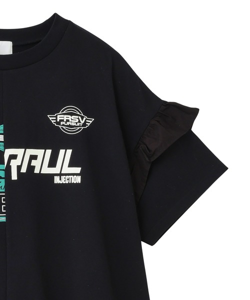 ROSE BUD ローズバッド　切替え　デザイン　Tシャツ 81ce015-77081-03b.jpg