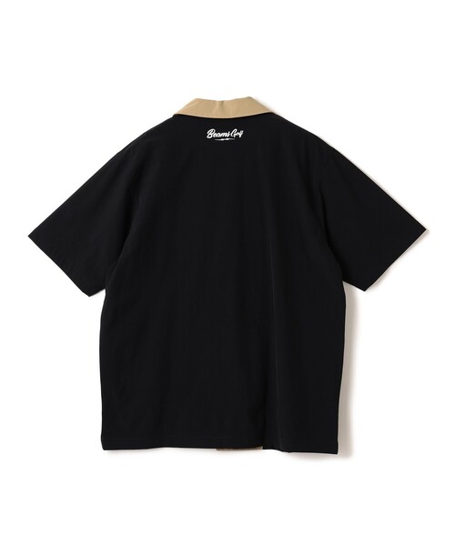 BEAMS GOLF別注／ELECTRIC GOLFバイカラーオープンシャツ BEAMS GOLF シャツ 「別注」ELECTRIC / バイカラー オープン