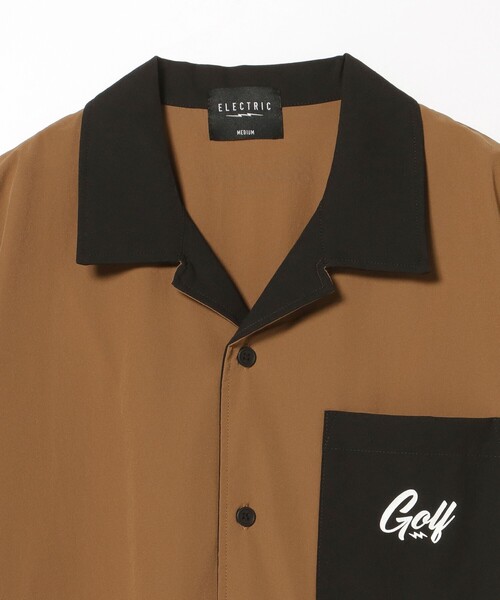 BEAMS GOLF別注／ELECTRIC GOLFバイカラーオープンシャツ 別注】ELECTRIC GOLF / バイカラー オープンシャツ（シャツ