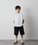 ブラウス シャツ ノーアイロンバンドカラーピン...の詳細画像5