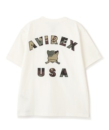 tシャツ 「直営店限定」VARSITY CAMO LOGO T-SHIRT / バーシティ カモ ロゴ 半袖Tシャツ / AVIREX / アヴィレッ｜ZOZOTOWN Yahoo!店