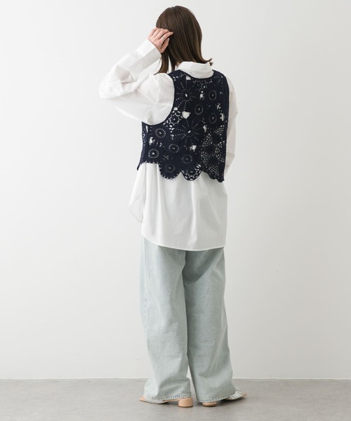アーバンリサーチ　レースジレ　ベスト URBAN RESEARCH ベスト ジレ デニムジレ レディース : ZOZOTOWN