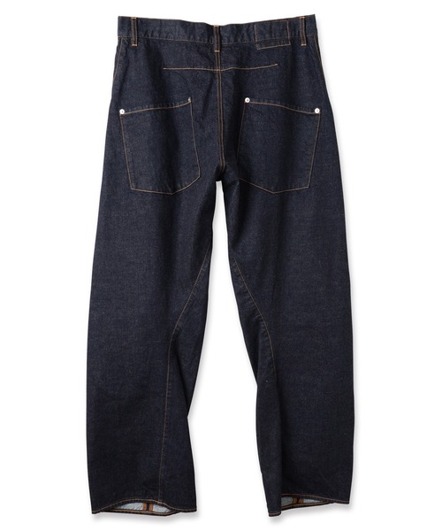 JieDa（ジエダ） ワイドパンツ ジーンズ 3D CUTTING DENIM PANTS