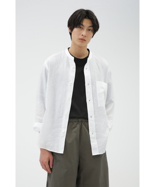MARGARET HOWELL シャツ SHIRTING LINEN II メンズ : ZOZOTOWN