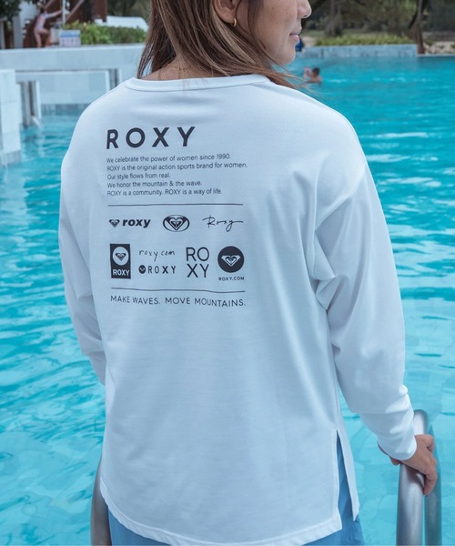 ROXY ラッシュガード HISTORICAL LOGO L/S /ロキシーバック