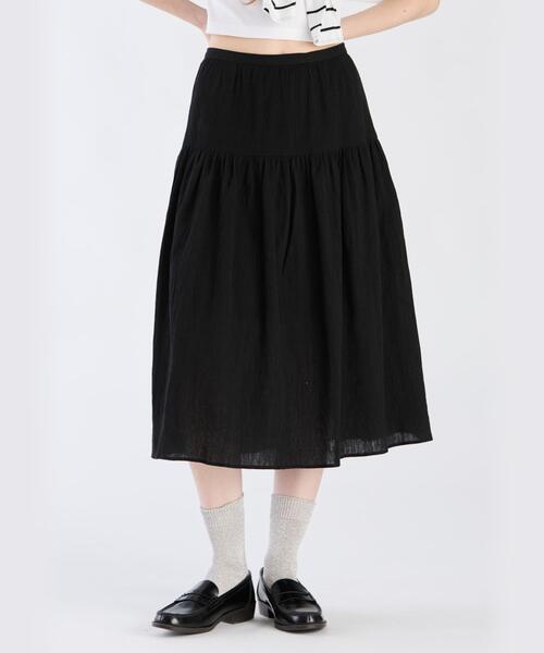 agnes.b Paris コットンスカート To b. by agnes スカート コットンクレープスカート : ZOZOTOWN