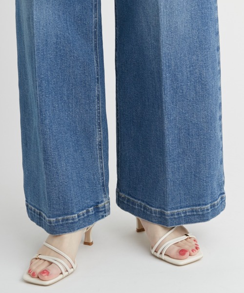 CELFORD パンツ 「Lee×CELFORD」デニムワイドパンツ レディース