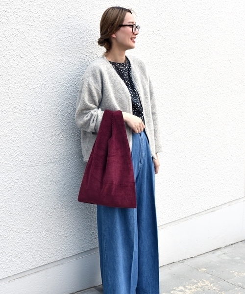 「liflattie ships」 ジップアップブルゾン MEDIUM グレー レディース_画像2