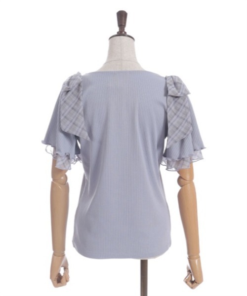 axes femme tシャツ ビッグリボンプルオーバー レディース