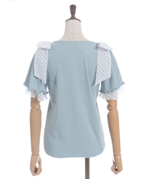 【希少】00s 美品 axes femme ビッグ リボン 長袖 シャツ M ビッグリボンプルオーバー | axes femme | axes femme online shop
