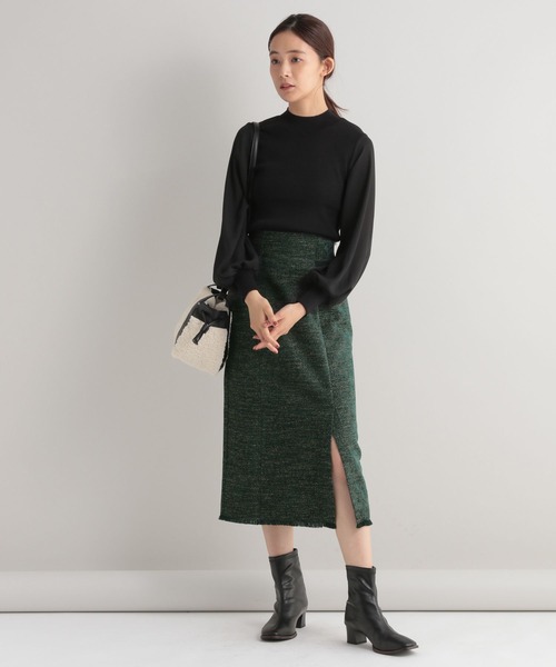 「Andemiu」 スカート SMALL グリーン レディース_画像5