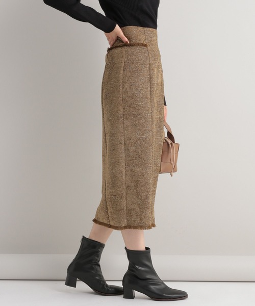 「Andemiu」 スカート SMALL グリーン レディース_画像7