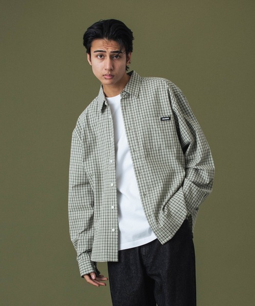 XLARGE（エクストラ ラージ） シャツ PLAID L/S SHIRT メンズ