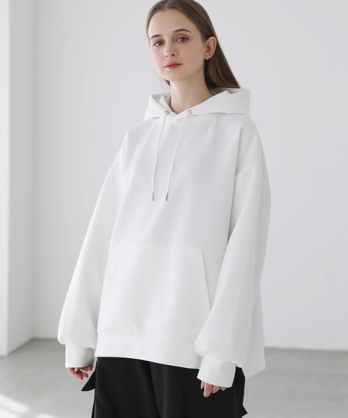 「LILL」 プルオーバーパーカー X-LARGE ホワイト メンズ