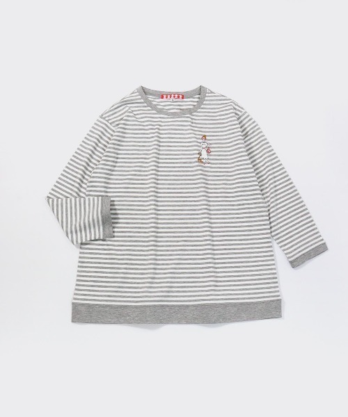 tシャツ 「オンラインストア・店舗限定商品」冷感ボーダー七分袖Ｔシャツ レディース