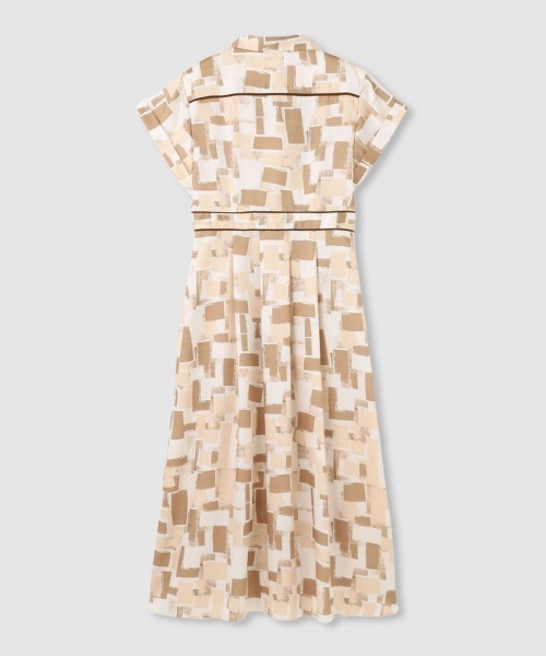 allureville ワンピース ジオメトリックSAFARIドレス : ZOZOTOWN