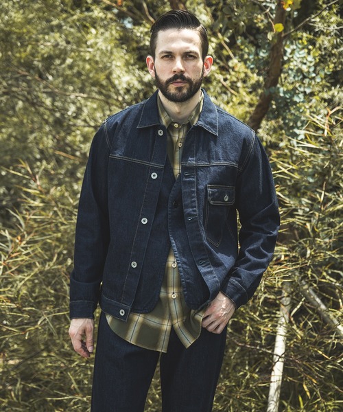 【新品タグ付】MR.OLIVE　メンズ　デニムジャケット　ブラック　M MR.OLIVE 「MR.OLIVE」 デニムジャケット MEDIUM ブラック