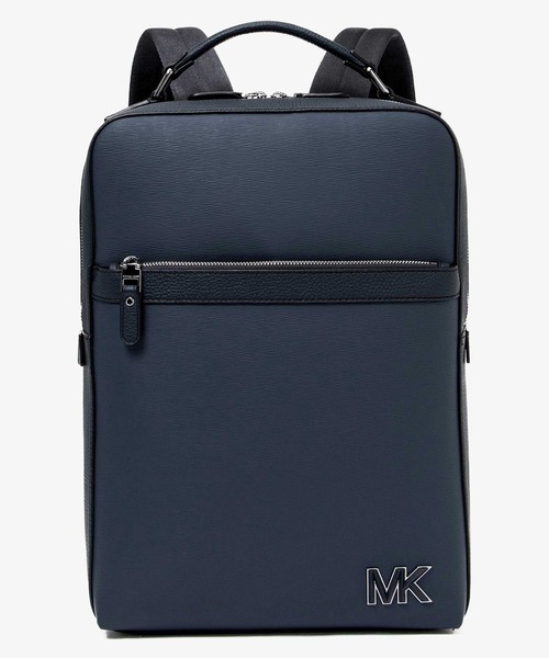 MICHAEL KORS ネイビー リュック Michael Kors Cooper Men's Blue Navy Leather Commuter