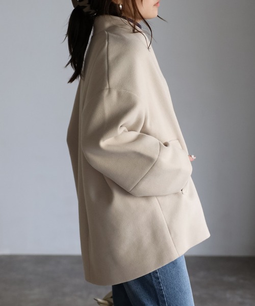 「sakishimatokyo」 ブルゾン FREE アイボリー レディース_画像2