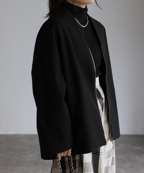 「sakishimatokyo」 ブルゾン FREE アイボリー レディース_画像9