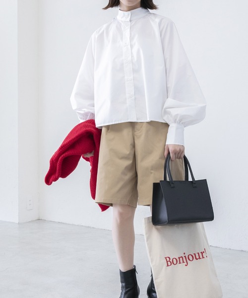 「BONLECILL」 長袖シャツ FREE ピンク レディース_画像5