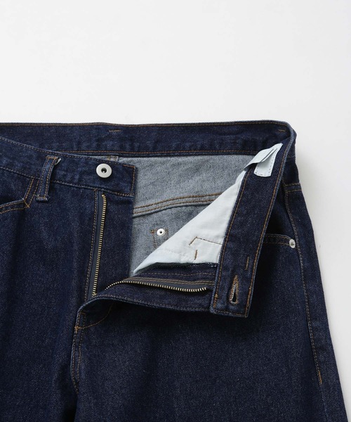 「JUNRED」 加工デニムパンツ L ブラック メンズ
