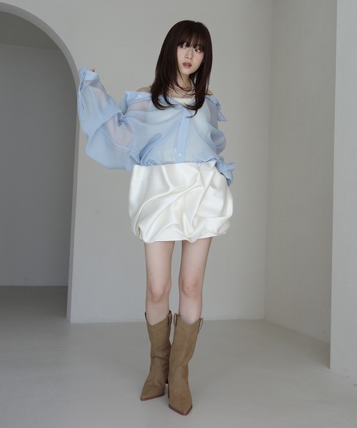 ayaページ エイミーシャツ オーバーサイズシャツ