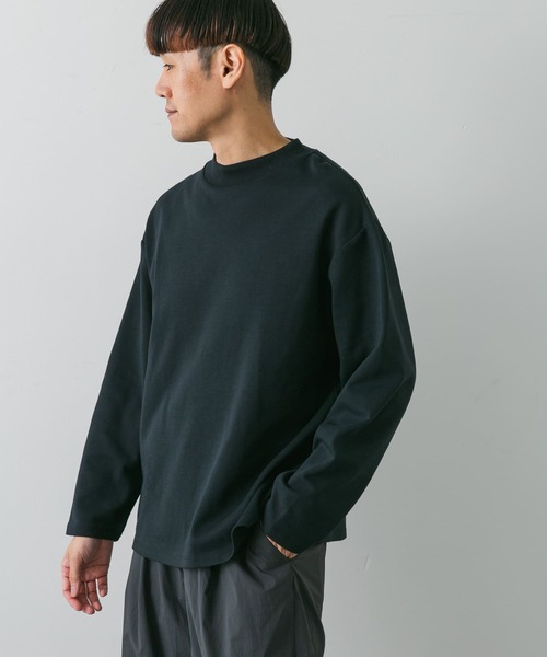 「URBAN RESEARCH DOORS」 長袖Tシャツ LARGE ホワイト メンズ