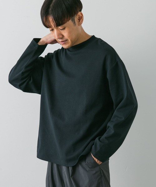 「URBAN RESEARCH DOORS」 長袖Tシャツ LARGE ホワイト メンズ