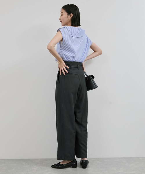 VIS（ビス） ワイドパンツ パンツ ボックスタックリラックスパンツ