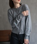 ニット セーター フラワー刺しゅう 長袖カーデ...の詳細画像5