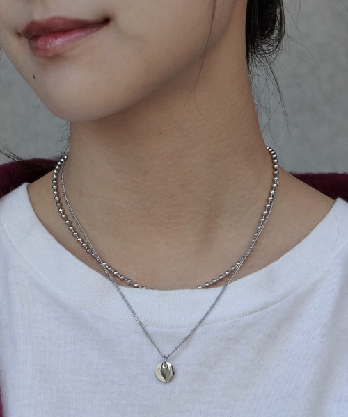 ROOP TOKYO ネックレス Metal Design Necklace / メタルデザイン 